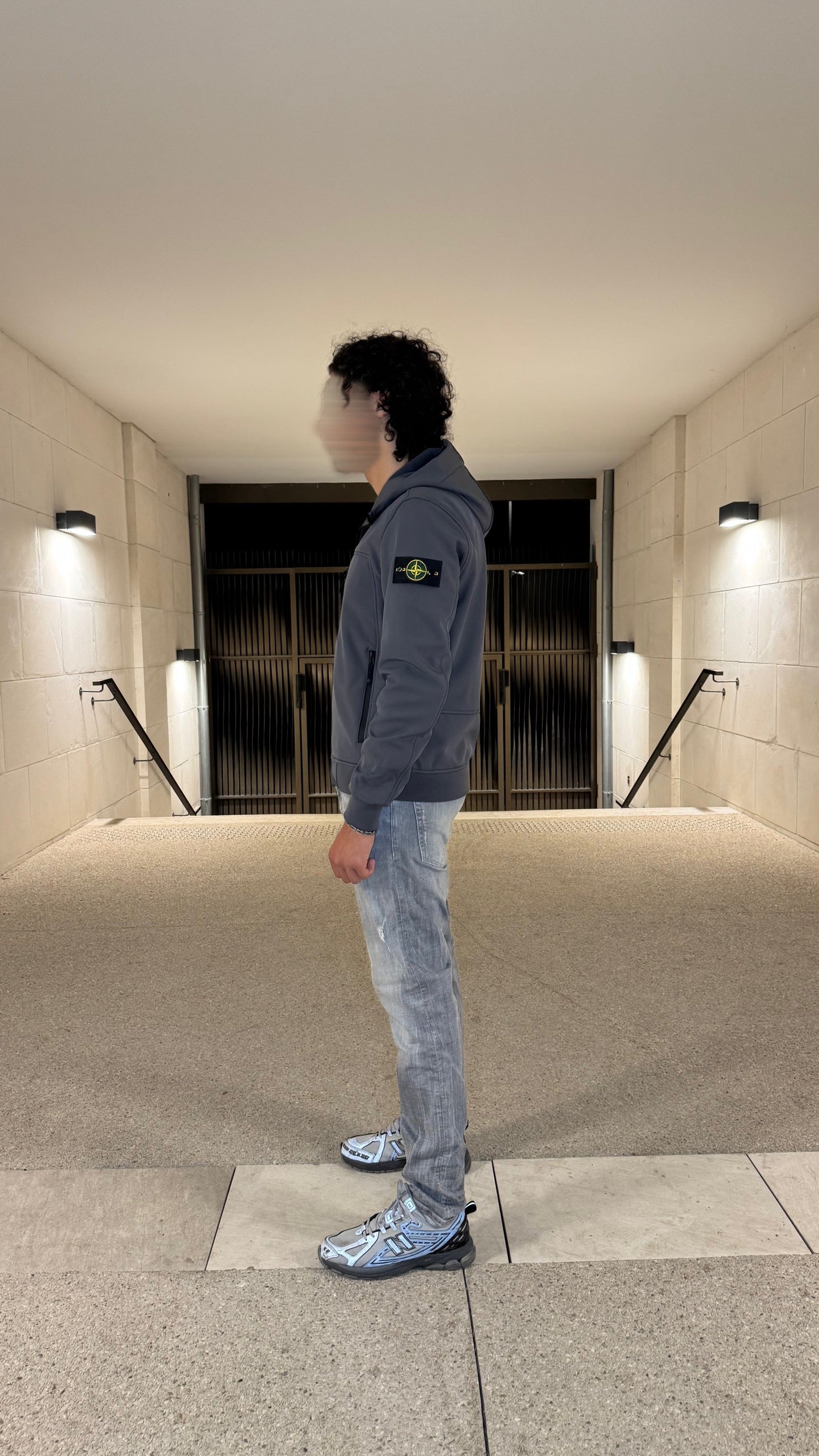 Veste STONE gris