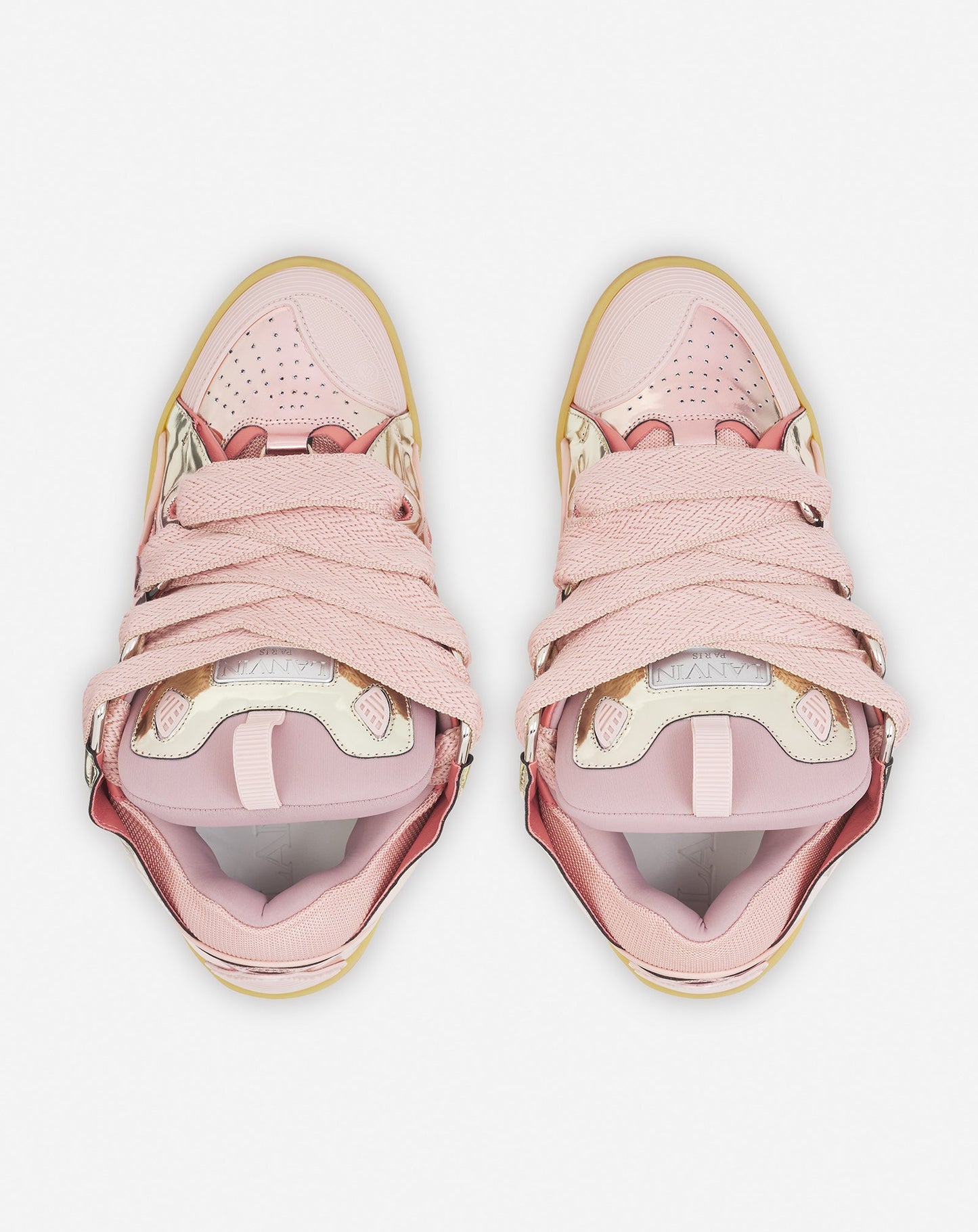 Lanvin Curb in Metallic Pink